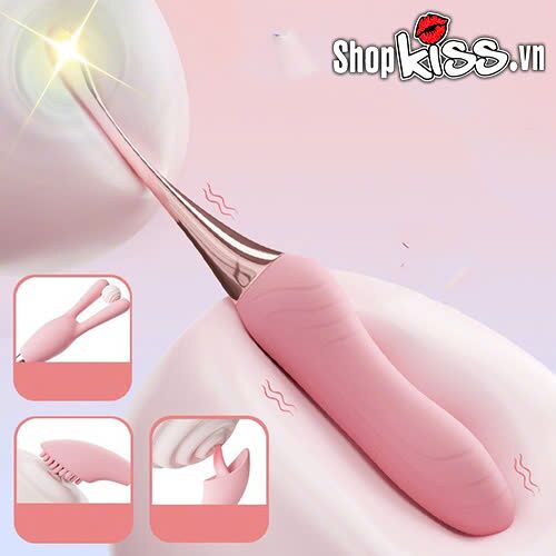 Bỏ sỉ Thanh rung massage 2 đầu có 3 đầu phụ Jiuai Tanchun giá sỉ Bỏ sỉ Thanh rung massage 2 đầu có 3 đầu phụ Jiuai Tanchun giá sỉ