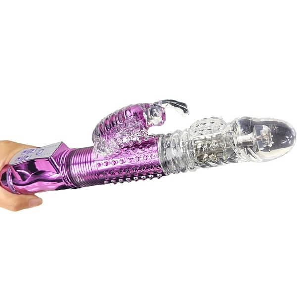 DV15B dương vật đa năng rung xoay thụt tự động - kích thích cực đỉnh