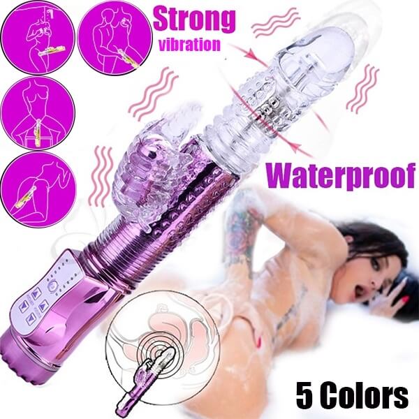 DV15B dương vật đa năng rung xoay thụt tự động - kích thích cực đỉnh