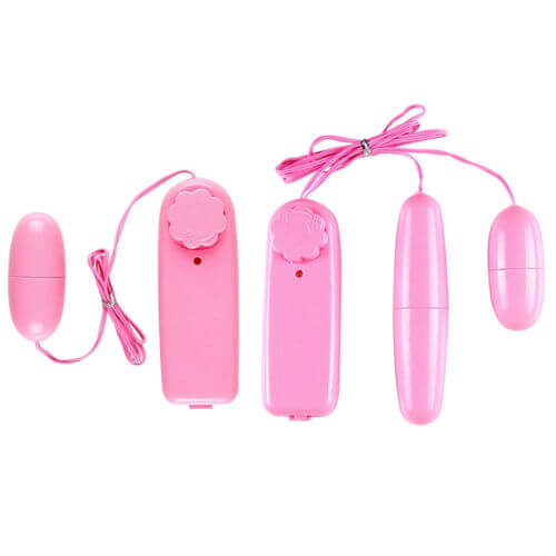 DC04 Trứng rung tình cảm đôi siêu mạnh tăng khoái cảm