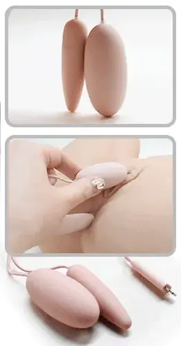 Trứng rung đôi mini EG36 giá tốt màu hồng tím kích thích cực mạnh