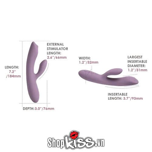 Dụng cụ massage Svakom Trysta Neo thư giãn kích thích điểm G âm vật