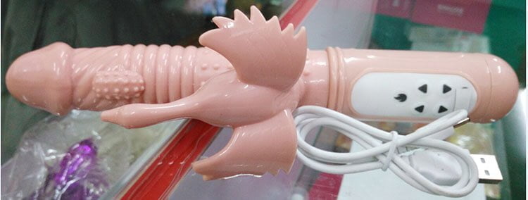 DV13E dương vật giả đa chức năng rung thụt kích thích cực mạnh