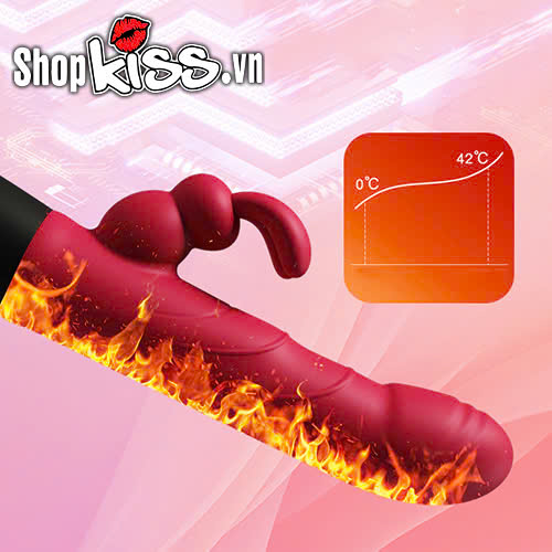Dụng cụ massage điểm G Libo Passion Rabbit silicon cao cấp