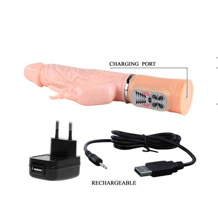 DV13B dương vật giả rung ngoáy tạo nhiệt ấm hấp dẫn tự nhiên