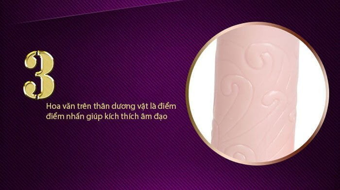 Dương vật giả rung ngoáy phát nhiệt cao cấp