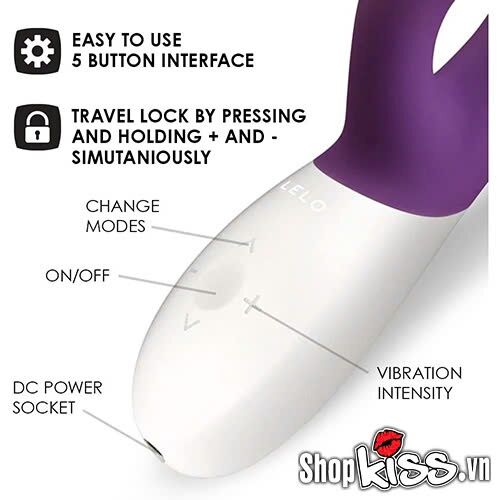 Máy massage điểm G Lelo Ina Wave 2 cao cấp, mạnh mẽ, kích thích