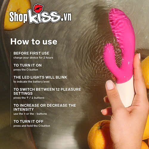 Máy massage điểm G Lelo Ina Wave 2 cao cấp, mạnh mẽ, kích thích