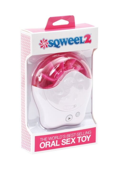 Sqweel 2 advanced female oral licking stimulator