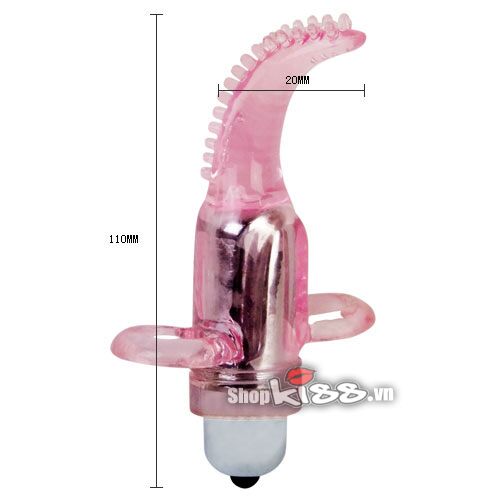 Lưỡi rung mini đeo ngón tay kích thích điểm G nữ