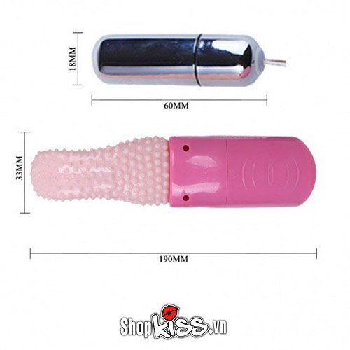 Lưỡi liếm Prettylove Tongue siêu gai kích thích nữ
