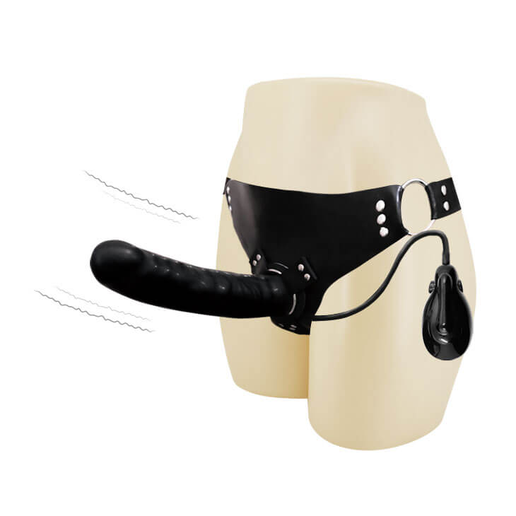 Dương vật giả có dây đeo rung tự động cực đã giải tỏa sinh lý