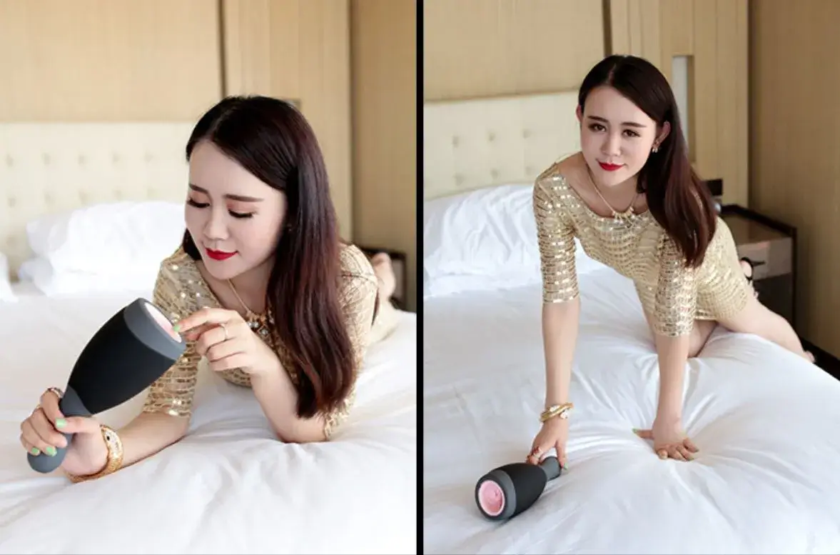 Máy Thủ Dâm AD22G Công Thái Học Cảm Biến Áp Suất Phê Đỉnh