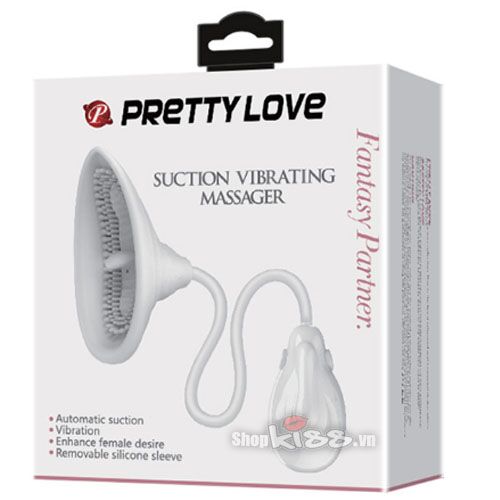 Máy bú liếm âm đạo Pretty Love kích thích điểm G đa chế độ