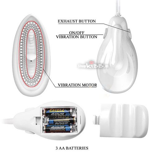 Máy bú liếm âm đạo Pretty Love kích thích điểm G đa chế độ