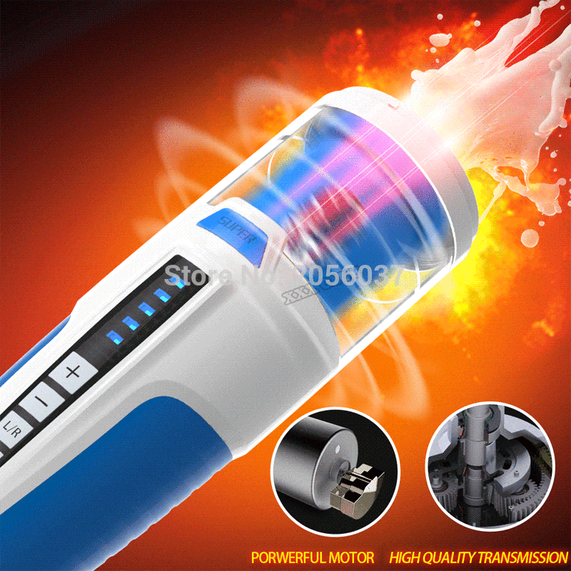 Máy thủ dâm đa năng xoay thụt tự động cảm giác thật, cực đã