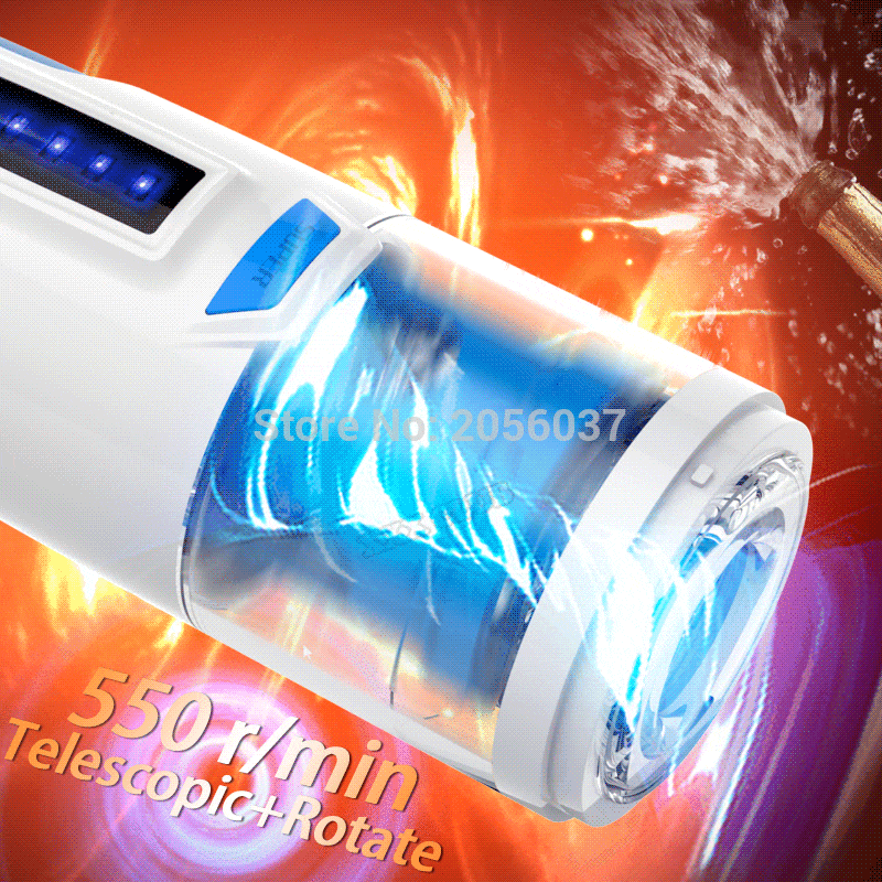 Máy thủ dâm đa năng xoay thụt tự động cảm giác thật, cực đã