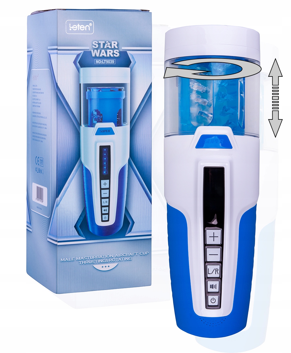 Máy thủ dâm đa năng xoay thụt tự động cảm giác thật, cực đã