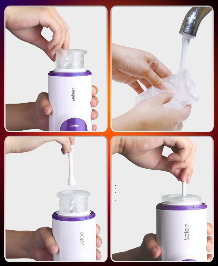 Máy thủ dâm Leten tự động có âm thanh sưởi ấm Máy thủ dâm Leten tự động có âm thanh sưởi ấm