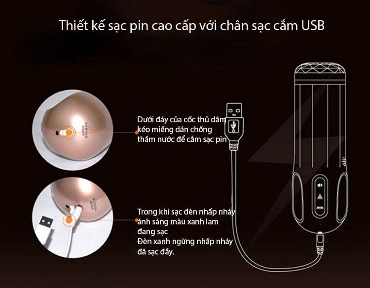 Máy thủ dâm cao cấp cho nam giới trải nghiệm cực khoái đỉnh Máy thủ dâm cao cấp cho nam giới trải nghiệm cực khoái đỉnh