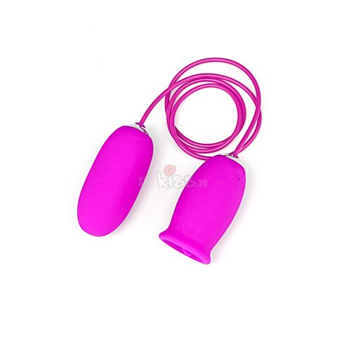 Trứng rung hai đầu liếm Pretty Love Daisy kích thích mạnh mẽ