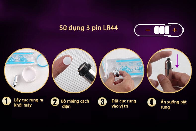 Cốc thủ dâm gắn tường đôi rung cực phê thiết kế đỉnh cho nam