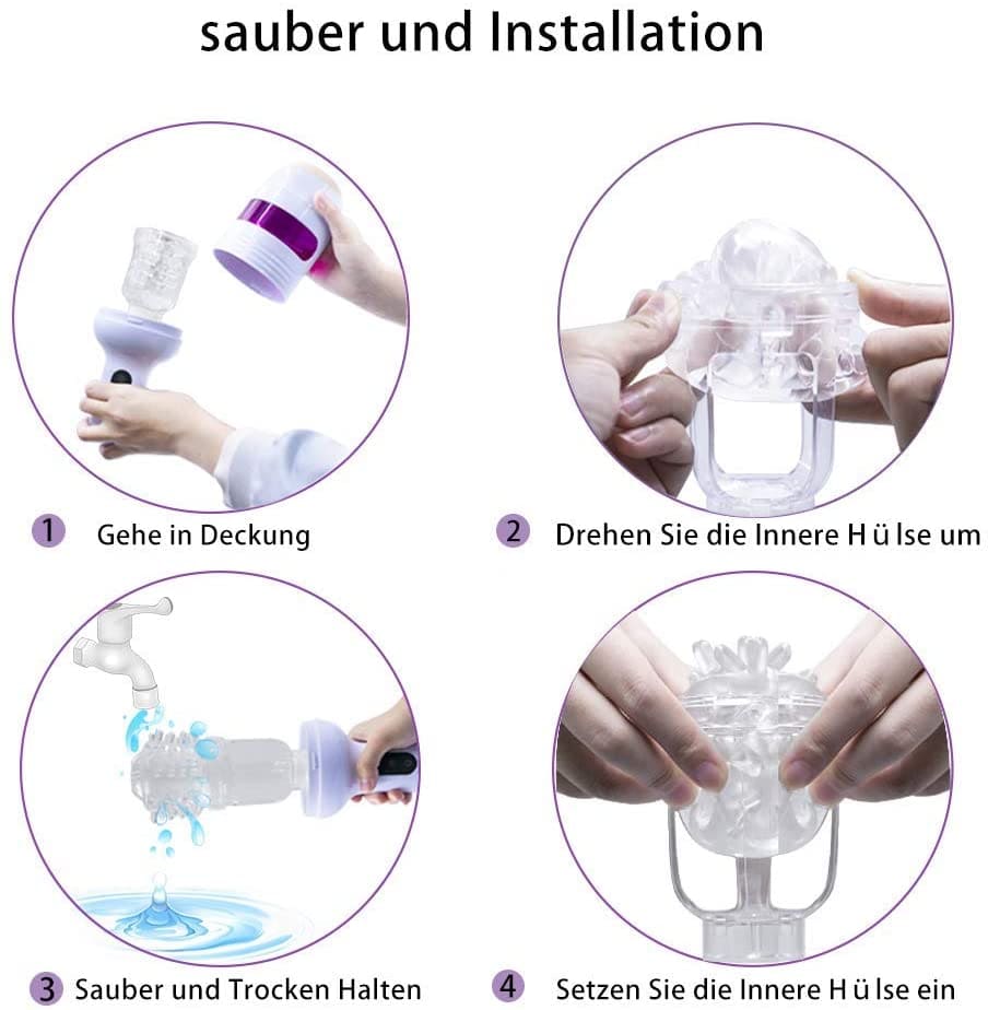 Đồ chơi tình dục nam xoay rung tự động kích thích cực mạnh AD36D Đồ chơi tình dục nam xoay rung tự động kích thích cực mạnh AD36D