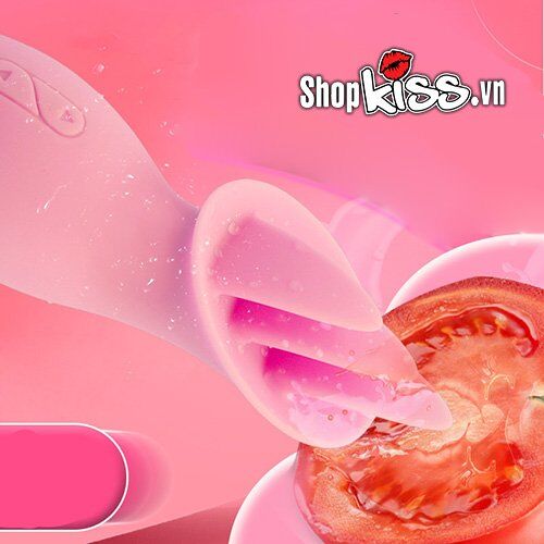Lưỡi rung liếm âm vật điểm G Tongue Lick pin sạc IPX6