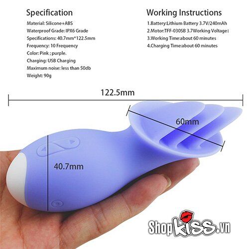Lưỡi rung liếm điểm G Tongue Lick kích thích khoái cảm