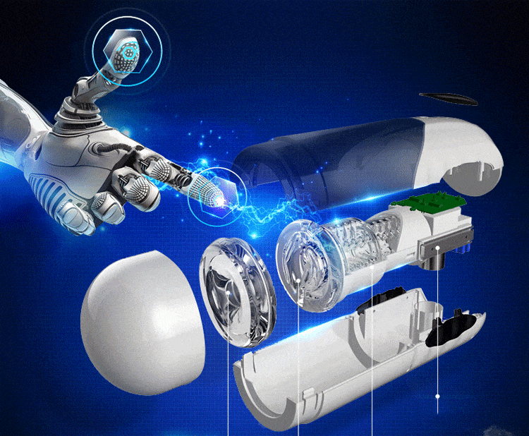 AD36H âm đạo giả tự động tỏa nhiệt cảm giác thật tăng khoái cảm