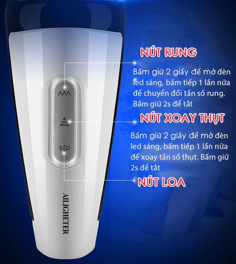 AD40 Máy thủ dâm cao cấp giúp tăng khoái cảm cực đỉnh cho nam