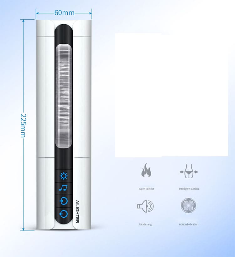 AD40B Máy bú mút tự động làm ấm, cực phê cho cậu nhỏ, kích thích mạnh