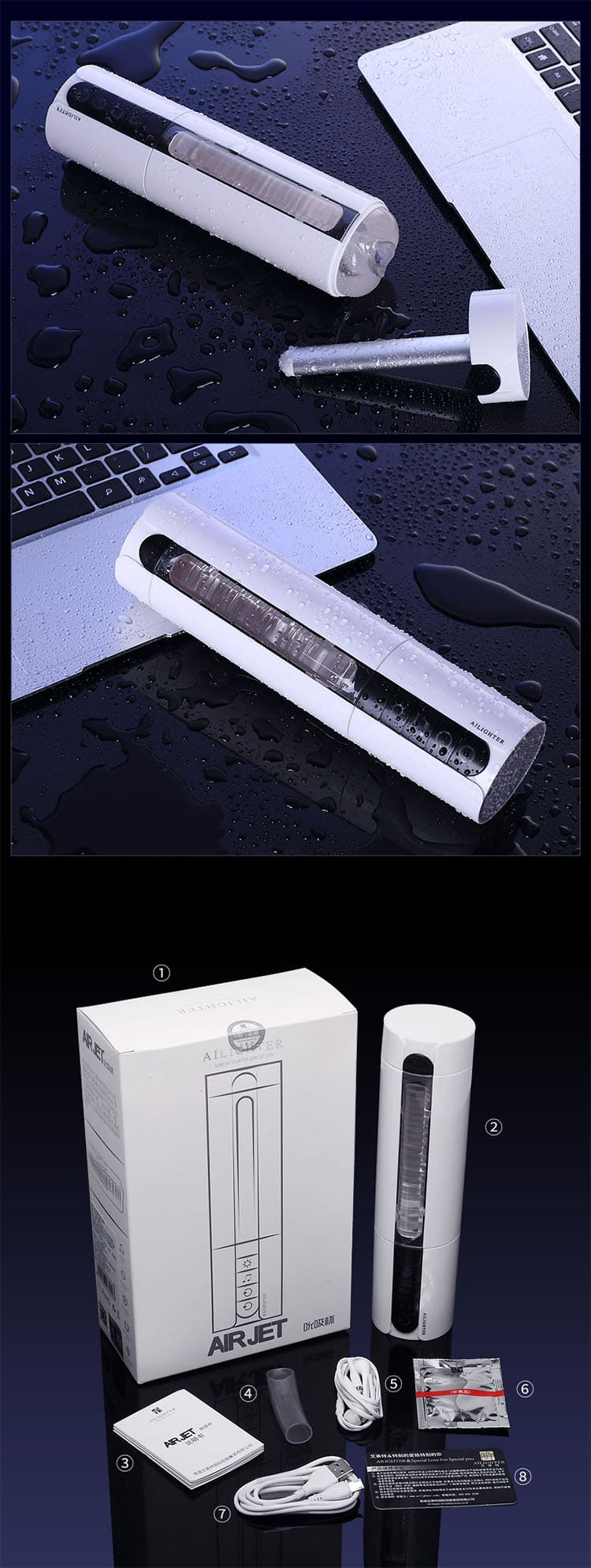 AD40B Máy bú mút tự động làm ấm, cực phê cho cậu nhỏ, kích thích mạnh