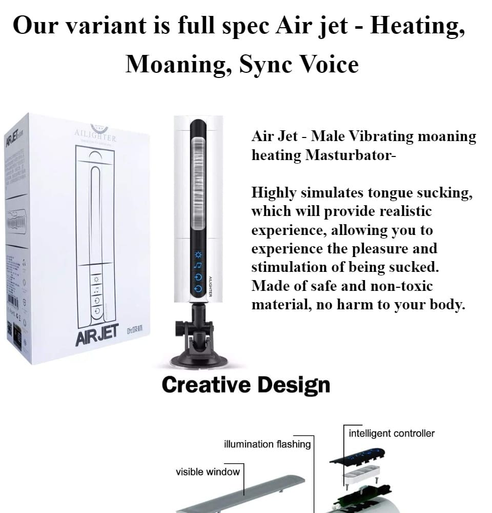 AD40B Máy bú mút tự động làm ấm, cực phê cho cậu nhỏ, kích thích mạnh