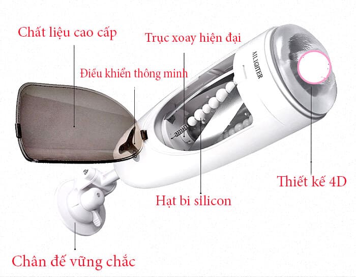 AD40C âm đạo giả thủ dâm nam đa năng kích thích cực đỉnh