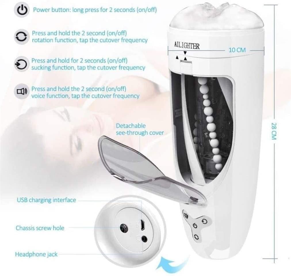 AD40C âm đạo giả thủ dâm nam đa năng kích thích cực đỉnh