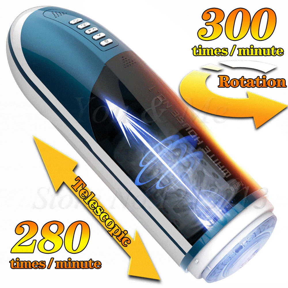 AD33 Âm đạo giả Nhật Bản tự động cao cấp cho nam cực phê