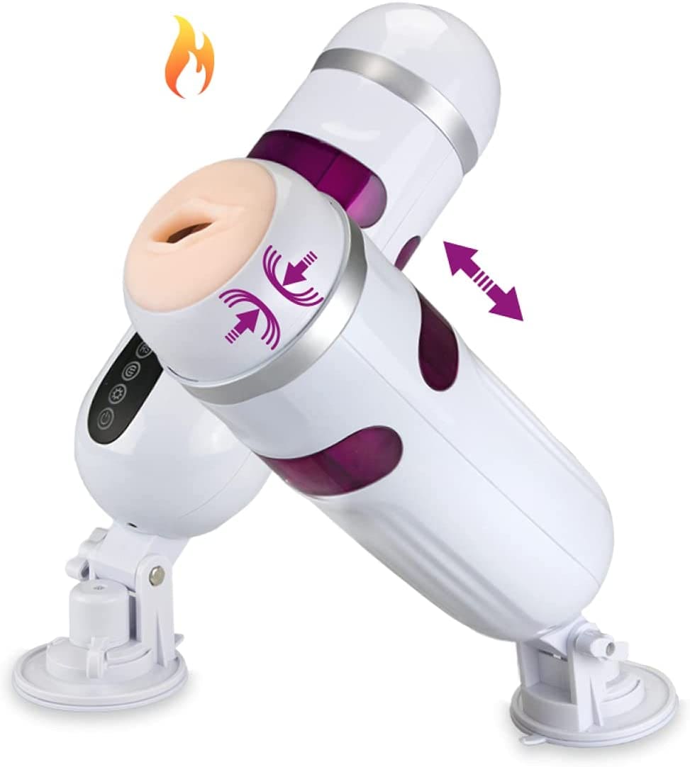 Âm đạo giả tự động AD36N xoay thụt mát xa co bóp thật