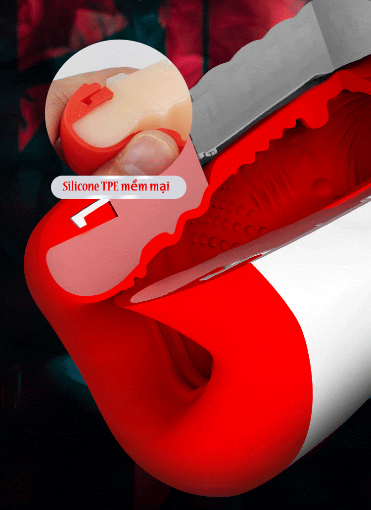 Âm đạo giả AD33U tự động bú sục rung mạnh cho nam giới