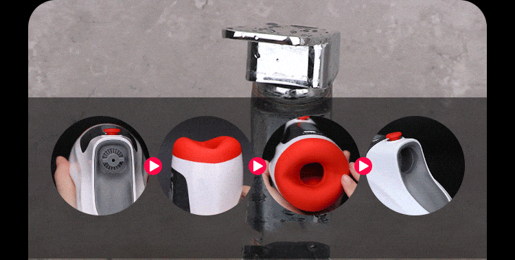 AD33U âm đạo giả tự động bú mút dương vật nam cực phê, sục mạnh