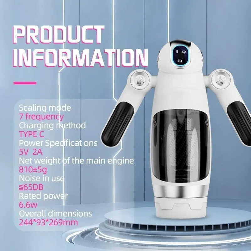 Máy bú sục tự động AD34k cho nam cực đã cơ chế piston tuyệt đỉnh