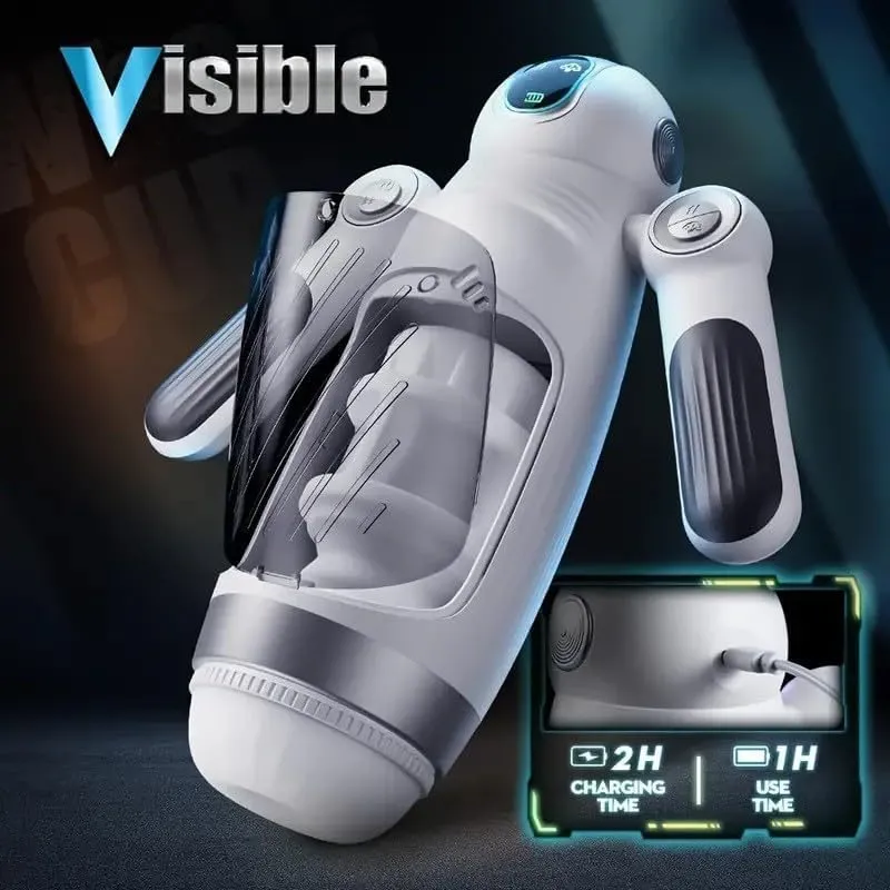 Máy bú tự động AD34k piston siêu sục dương vật cửa sổ tiện lợi