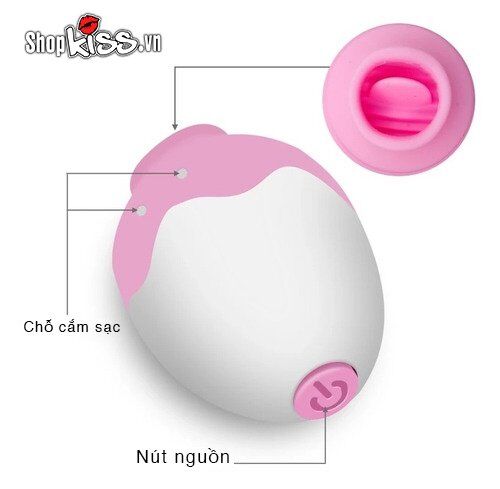 Little Vicky Dibe Auto Tongue Vibrator for Clitoral and Nipple