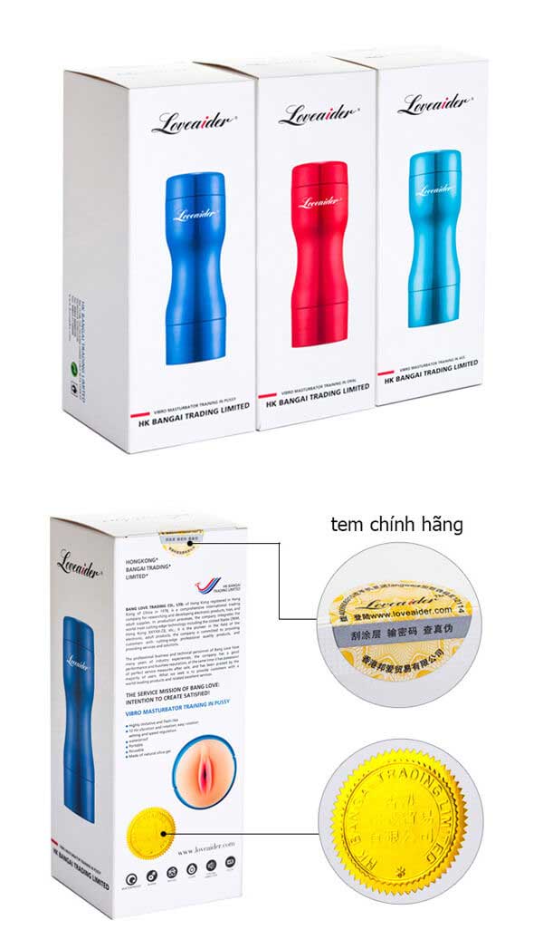 Âm đạo giả LoveAider cao cấp rung mạnh tăng khoái cảm tuyệt vời Âm đạo giả LoveAider cao cấp rung mạnh tăng khoái cảm tuyệt vời