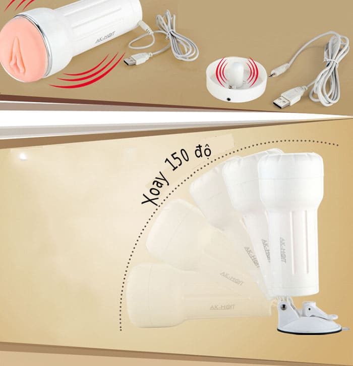 Đồ chơi nam DC45K Chim giả cao cấp kích thích cực đỉnh