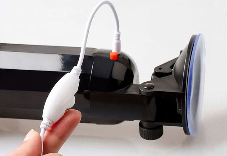 DC45Q cốc thủ dâm nam rung gắn tường cao cấp sạc USB tiện lợi