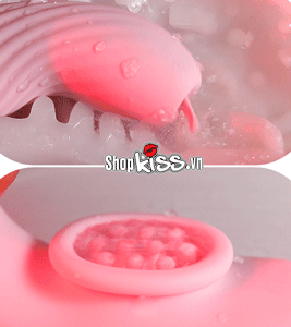 Trứng rung điểm G Adorable Bear Wear sạc USB 9 chế độ