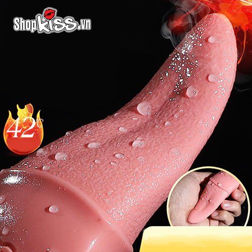 Lưỡi rung JIUAI mềm mại, kích thích âm đạo, sextoy cao cấp