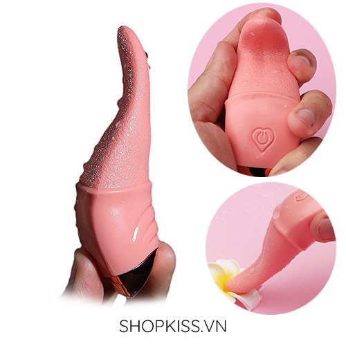 Lưỡi rung siêu mềm kích thích âm đạo JIUAI cực phê
