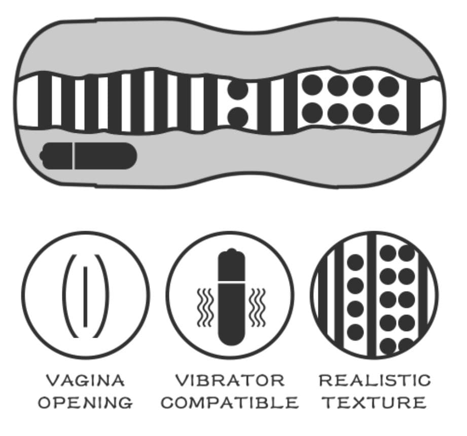AD42A cốc tự sướng rung siêu thực cho nam thỏa mãn đỉnh cao